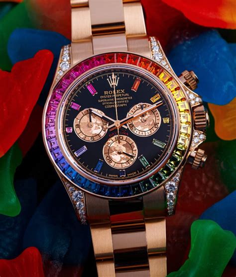 daytona rolex rainbow|rolex daytona rainbow 2022.